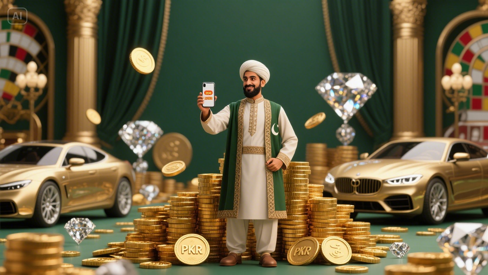 Casino  desktop and mobile interfaces